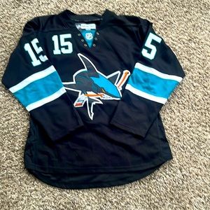 Danny Heatley San Jose hockey jersey